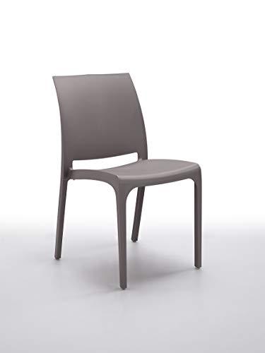 BICA Volga Sedia Bistrot Taupe