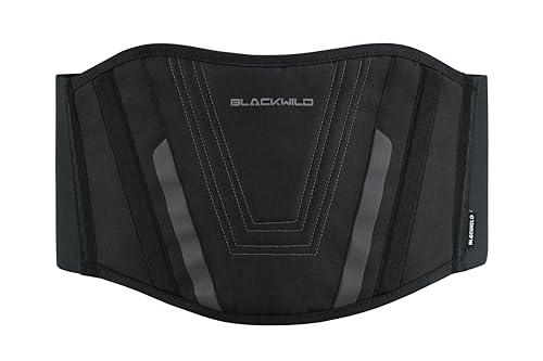 BLACKWILD - Cintura Lombare Moto Unisex Nera: Supporto e Comfort per la Tua Schiena