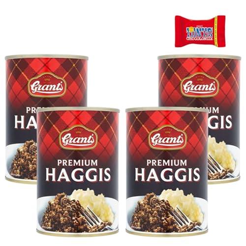 Grant's Premium Haggis - Piatto Tradizionale Scozzese (4 x 392g)