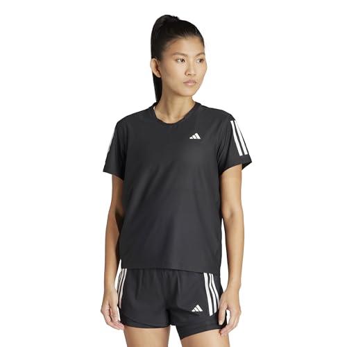 Adidas Own The Run Base Tee Donna - Nero Riflettente