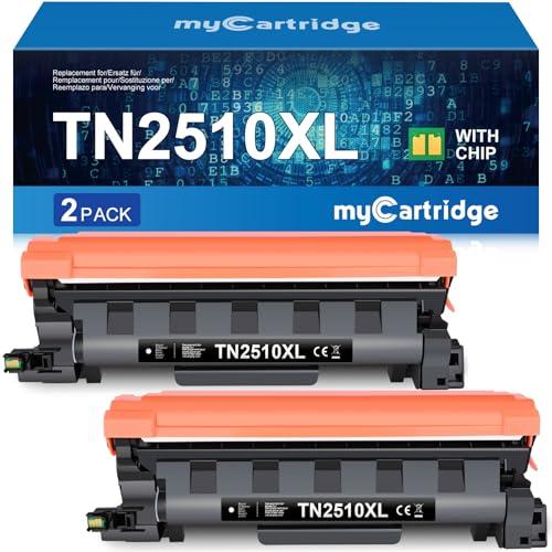 MYCARTRIDGE TN2510XL Toner Compatibile (2xNero)