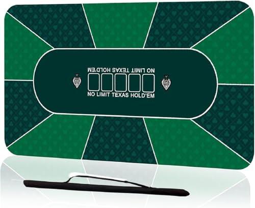 Comforight Tappetino da Poker Professionale per 10 Giocatori
