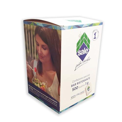 Sale di Sicilia Fino Iodato Monodose - 500 Bustine da 1g in Dispenser