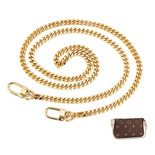 WACH AUF Catena per Borsa a Tracolla 120cm Oro