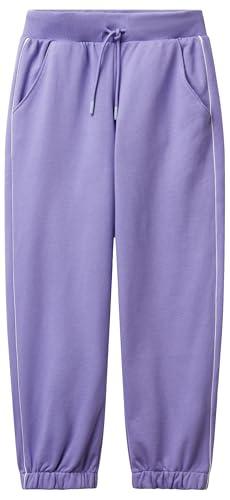 United Colors of Benetton Pantalone Felpa con Coulisse e Dettagli a Contrasto