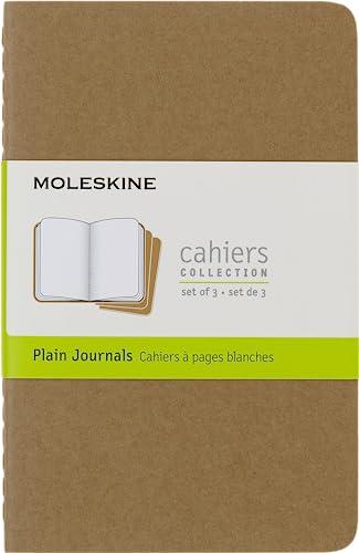 Moleskine Cahier Set 3 Quaderni a Pagine Bianche - Formato Large