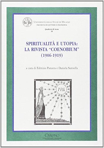 Spiritualità e utopia: la rivista 