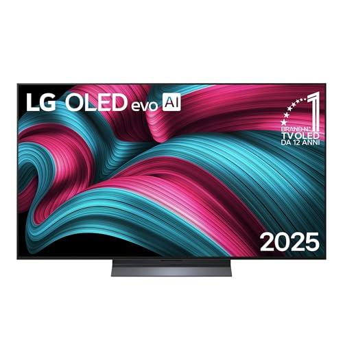 LG OLED evo AI C5 TV 55 pollici 4K OLED55C56LB 2025