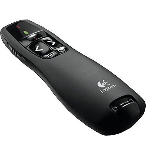 Logitech R400 Presenter Wireless con Puntatore Laser - Nero