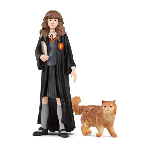 Schleich 42635 Ermione e Grattastinchi, da 6 anni, WIZARDING WORLD - Figura, 3 x 3 x 10 cm