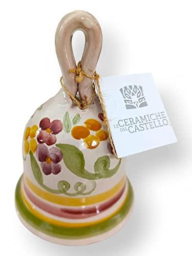 Campanella in Ceramica Linea Fiori - Le Ceramiche del Castello