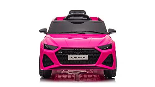Auto Elettrica per Bambini Audi RS 6 Fucsia - TOYSCAR
