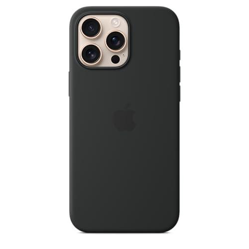 Apple Custodia MagSafe in Silicone per iPhone 16 Pro Max - Nero