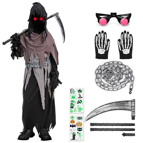 Costume Halloween Bambino Mietitore con Accessori