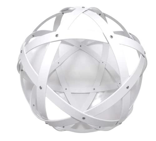 Pentasfera (genesa 6 cerchi), Purificatore energia, Dispositivo orgonico 32 cm diametro, Bianco