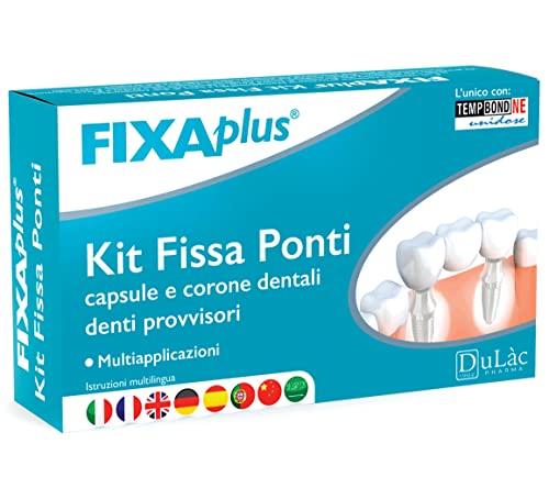 Dulàc - Kit Fissa Ponti con Cemento Dentale Provvisorio
