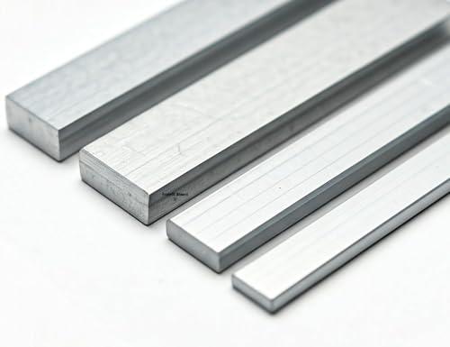 Barra piatta in alluminio 6082 Anticorodal - 20x5x1000 mm