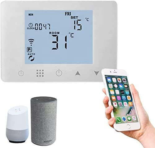ANFEL Termostato Ambiente Caldaia Wifi Alexa