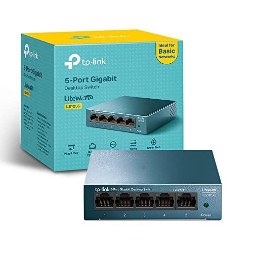 TP-Link LS105G Switch Ethernet Gigabit a 5 Porte