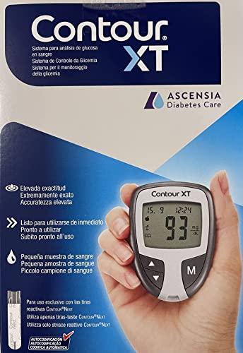 Ascensia Contour XT Glucometro Kit Completo per il Controllo della Glicemia