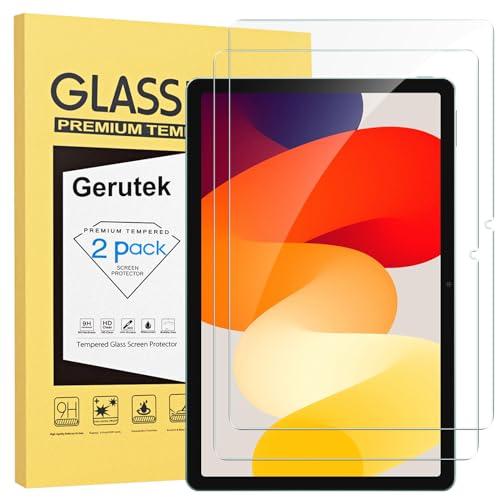 Gerutek 2 Pezzi Pellicola Protettiva per Xiaomi Redmi Pad SE 11 pollici 2023, Vetro Temperato per Xiaomi Redmi Pad SE 2023 [0,33 Ultra Trasparente] [Antigraffio] [Installazione Facile] [9H]