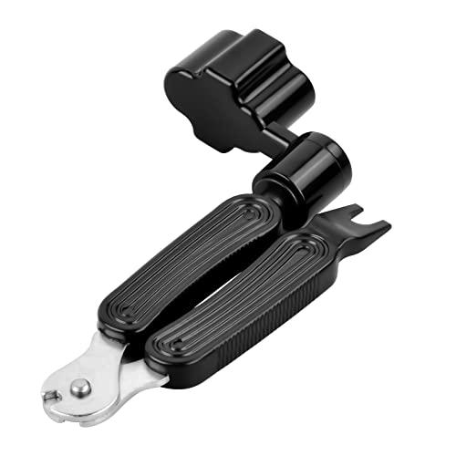 Avvolgicorde e Tagliacorde 3 in 1 per Chitarra, Basso e Ukulele