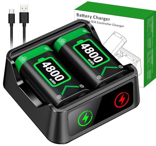 Batteria Ricaricabile per Controller Xbox Series X/S/One (2x4800mWh)