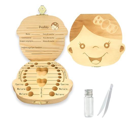 Scatola per Denti da Latte Sonfedo - Ricordo Prezioso per Bambine