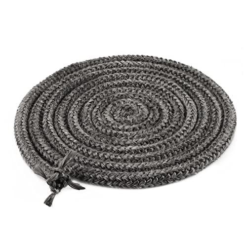 Corda Guarnizione per Porta Stufa in Fibra di Vetro Ignifuga, 8mm x 2M