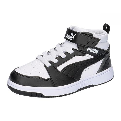 PUMA Rebound V6 Mid AC+ PS - Scarpe da Ginnastica Unisex Bambini
