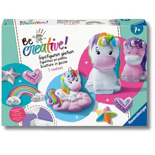 Ravensburger Be Creative Midi XL - Sculture in Gesso Unicorni