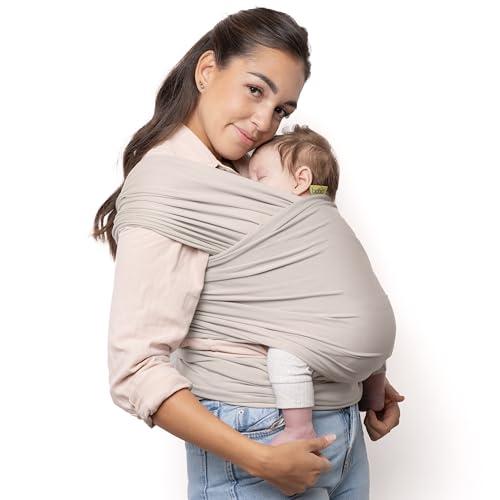 Boba Wrap - Fascia Porta Bebè Elastica (Beige)