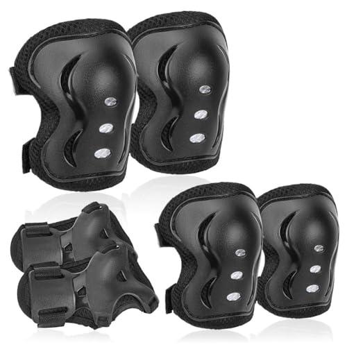 GXGM Set di Protezioni per Bambini: Ginocchiere, Gomitiere e Polsiere per Pattinaggio e Ciclismo
