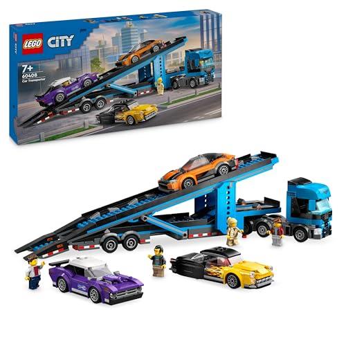 LEGO City Camion Trasportatore con Auto Sportive 60408