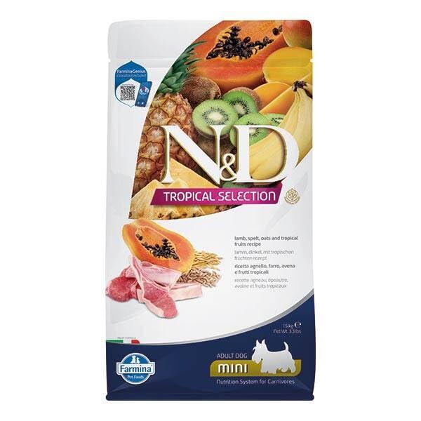 Farmina N&D Dog Tropical Selection Mini Agnello 5 kg