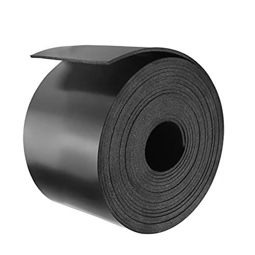 Striscia di Gomma Neoprene 80mm x 1.5mm x 3m per Guarnizioni e Protezioni Fai da Te