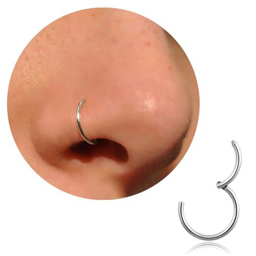 Anello Naso Titanio Ipoallergenico - Cerchio Piercing Multifunzione