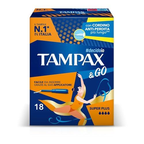 Tampax Compak Pearl Super Plus - 18 Tamponi con Applicatore