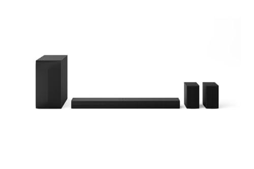 LG S60TR Soundbar 5.1 Canali 440W Nera con Subwoofer Wireless e Surround Posteriore