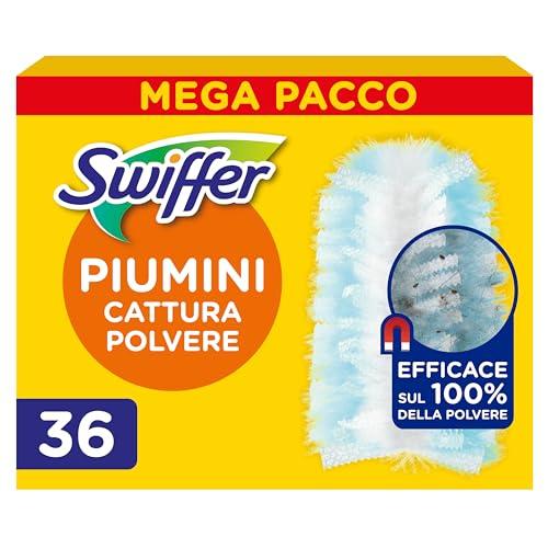 Swiffer Duster Piumini Cattura Polvere Maxi Formato, 36 Piumini