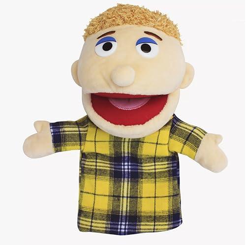 LOMTRATS Marionetta a Mano Famiglia - Burattini Educativi per Bambini