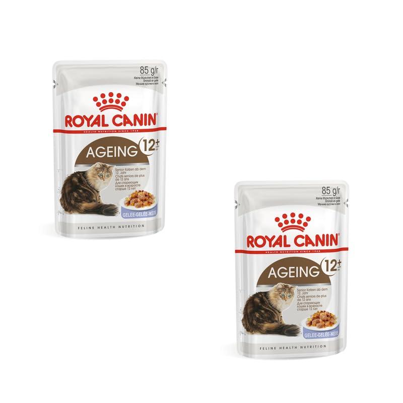 Royal Canin Ageing 12+ Pezzetti Fini in Gelatina - Doppia Confezione