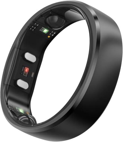 RingConn Gen 2 Smart Ring, Primo Al Mondo con Monitoraggio OSA, Nessun Abbonamento All'App, 12 Giorni di Batteria, Tracker di Stress/Frequenza Cardiaca/Salute Femminile, Compatibile Con Android e iOS