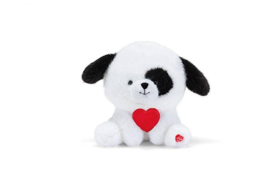 Cane Cuore Rosso Trudi - Peluche Animali Heart Animals XS