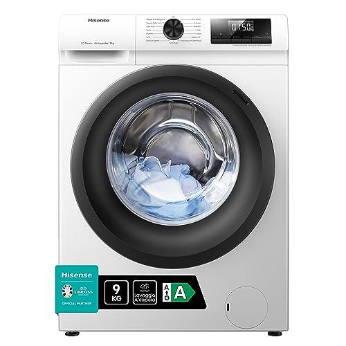 Hisense WFQE9014EVJM Lavatrice a Carica Frontale 9 Kg