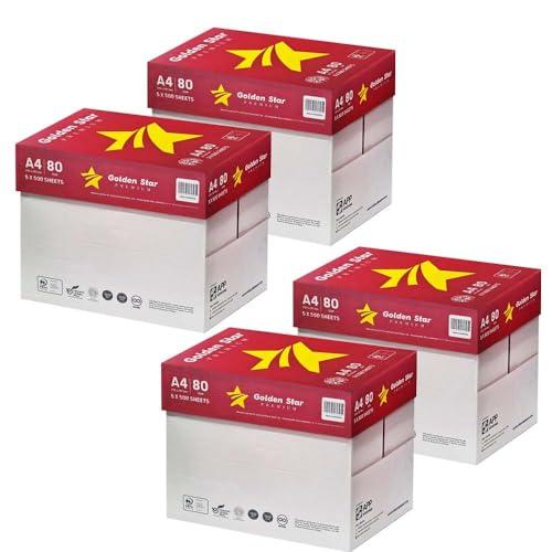 Carta 5 Risme A4 Golden Star 80gr con Varianti