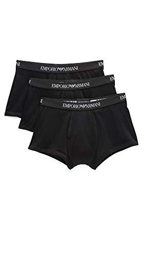 Emporio Armani 3-Pack Boxer Pure Cotton Nero