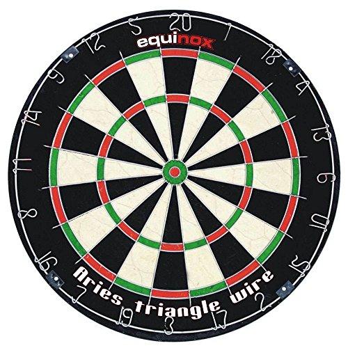 Equinox Aries Bersaglio Freccette Fibra Sisal Competizione Bianco-Nero