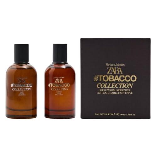 Zara Tobacco Collection: Rich, Warm, Addictive, Intense, Dark, Exclusive - Eau de Toilette (2x100ml)