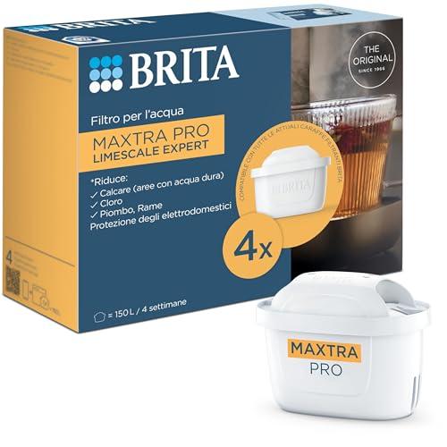 BRITA MAXTRA PRO Limescale Expert - Confezione da 4 Filtri per Acqua